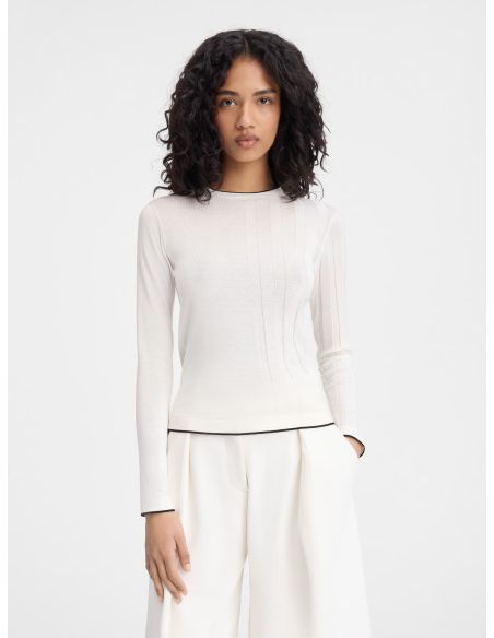 LE SWEATER TRICOT OFF-WHITE