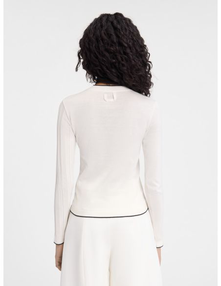 LE SWEATER TRICOT OFF-WHITE