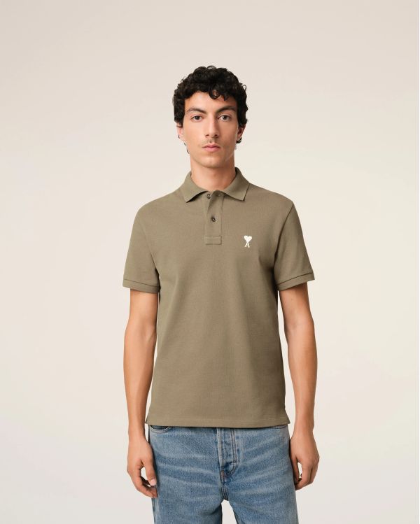 POLO AMI DE COEUR EN COTON LAURIER