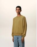 AMI DE COEUR TONE ON TONE SWEATSHIRT IN HAVANA COTTON