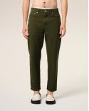 GREEN JEANS TAPERED LODEN CUT