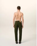 JEAN VERT COUPE TAPERED LODEN