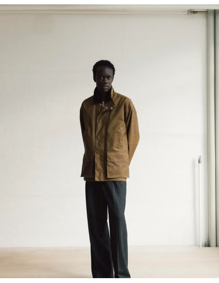 VESTE WAXED LEISURE BREEN