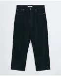 PANTALON WIDE TWIST CORD BLACK