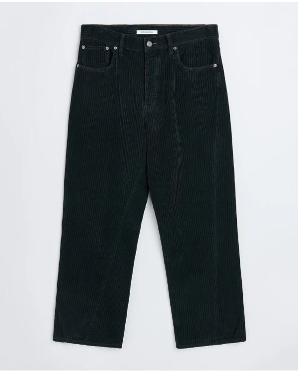 PANTALON WIDE TWIST CORD BLACK 2