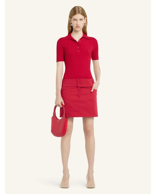 ICONIC RUBY KNIT POLO SHIRT