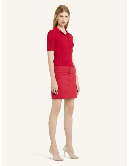 ICONIC RUBY KNIT POLO SHIRT