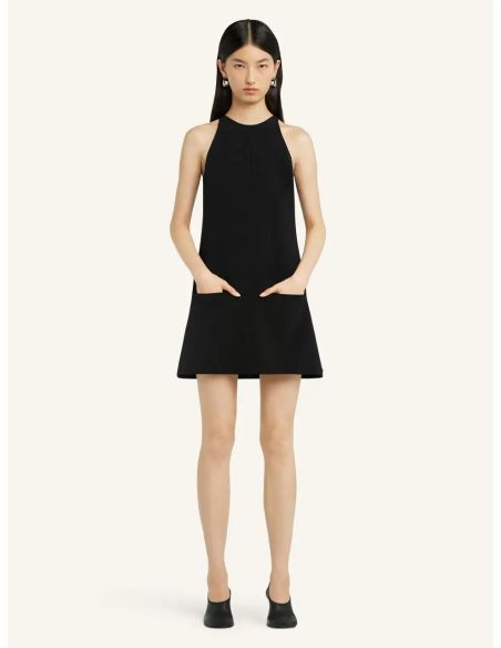 ROBE TRAPEZE HERITAGE NOIR