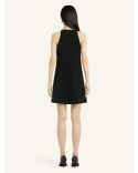 ROBE TRAPEZE HERITAGE NOIR