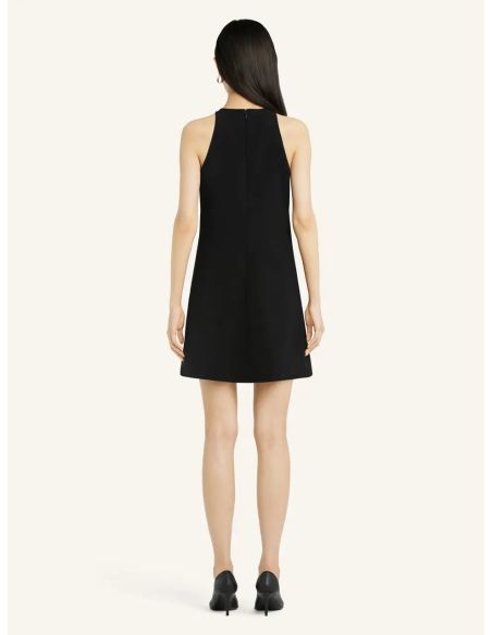 BLACK HERITAGE TRAPEZE DRESS