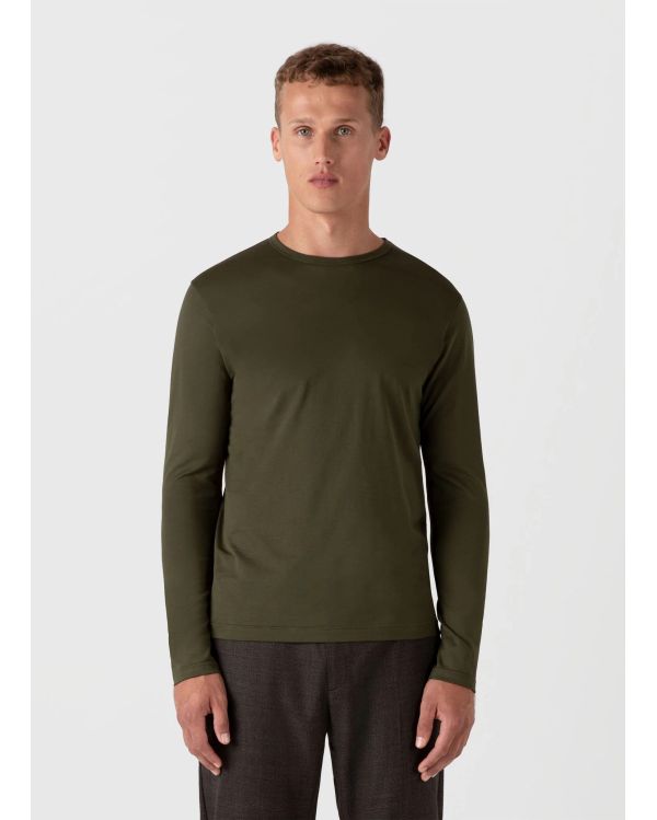 CLASSIC LONG SLEEVE T-SHIRT PINE GREEN