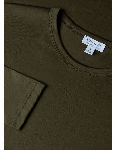 CLASSIC LONG SLEEVE T-SHIRT PINE GREEN