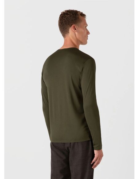 CLASSIC LONG SLEEVE T-SHIRT PINE GREEN