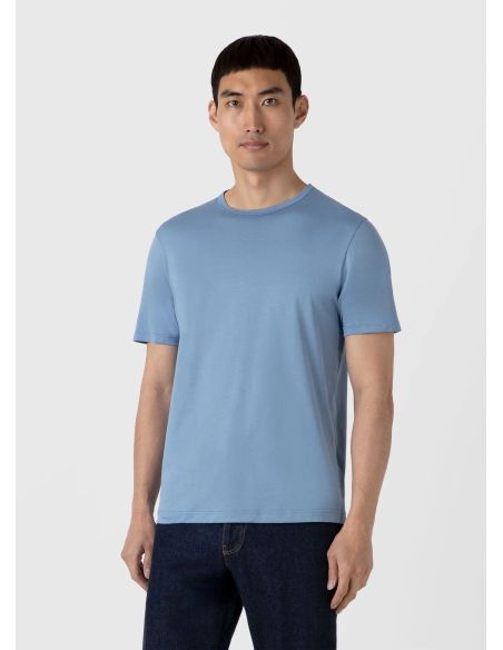 TSHIRT CLASSIQUE BLEU COMO