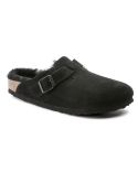 MULES BOSTON SHEARLING LEVE BLACK