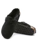 MULES BOSTON SHEARLING LEVE BLACK