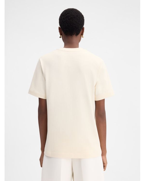 THE BEIGE LARGE GRAIN TSHIRT