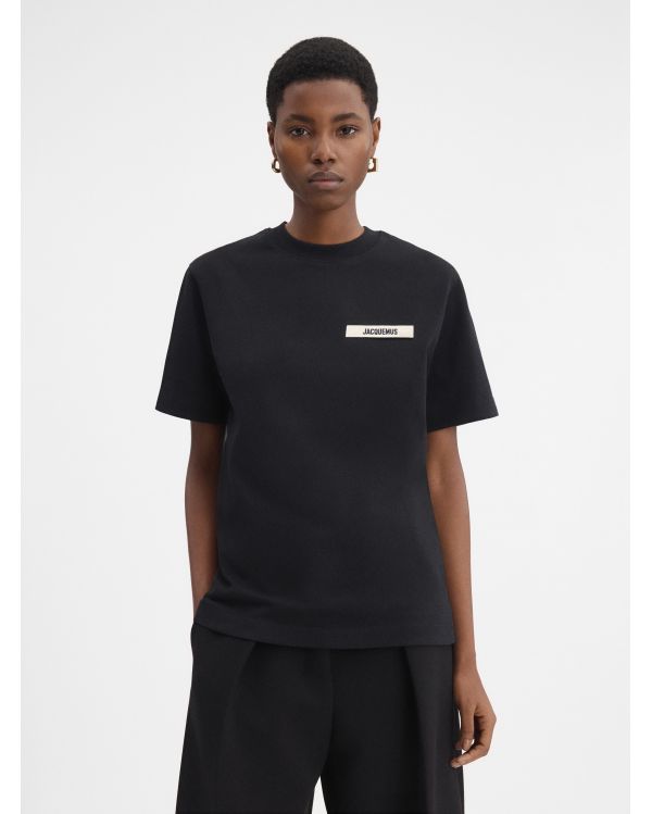 LE TSHIRT GROS GRAIN BLACK 2