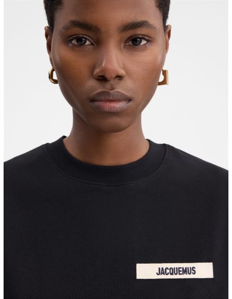 THE BLACK GROS GRAIN TSHIRT