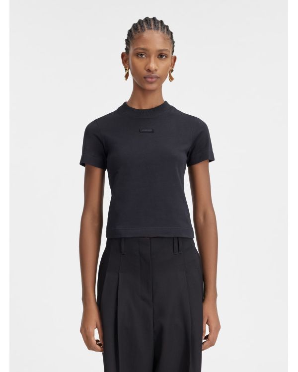 LE TSHIRT GROS GRAIN CLASSIQUE BLACK