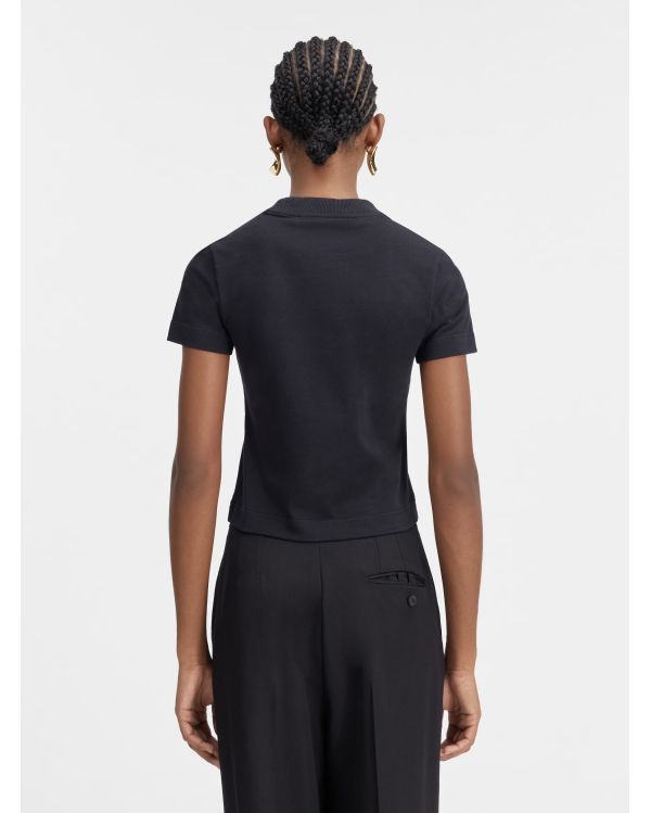 THE CLASSIC BLACK GROSGRAIN TSHIRT 2