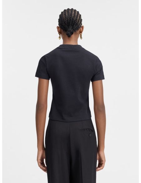 LE TSHIRT GROS GRAIN CLASSIQUE BLACK
