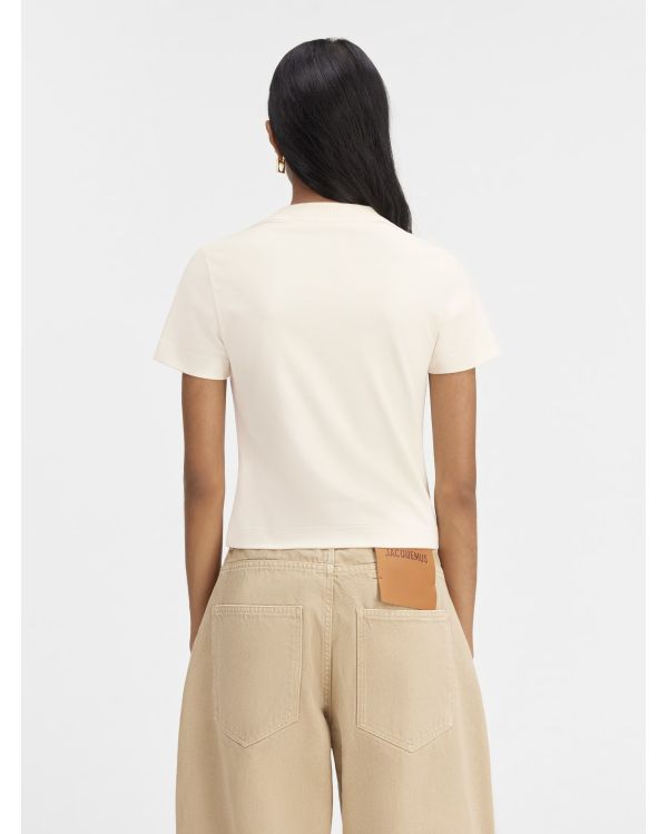 LE TSHIRT GROS GRAIN CLASSIQUE LIGHT BEIGE 2