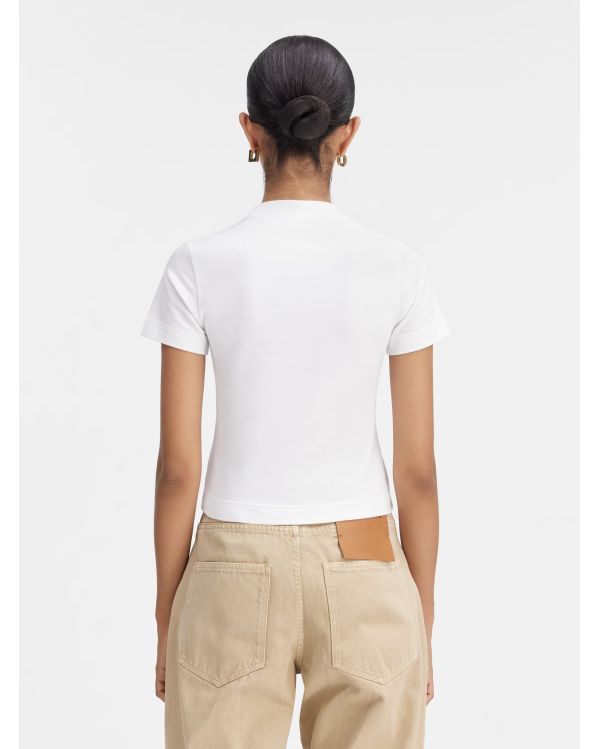 THE CLASSIC WHITE GROS GRAIN TSHIRT 2
