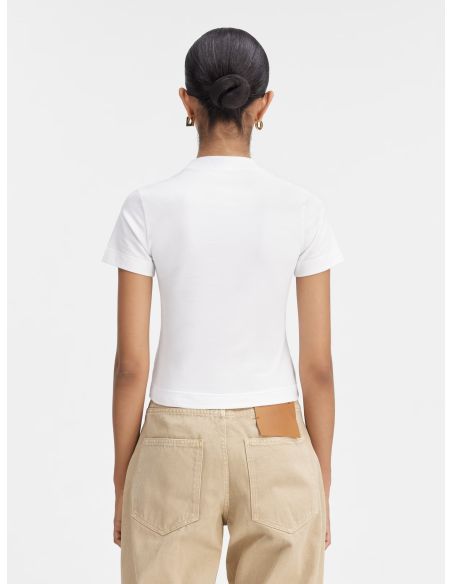 LE TSHIRT GROS GRAIN CLASSIQUE WHITE