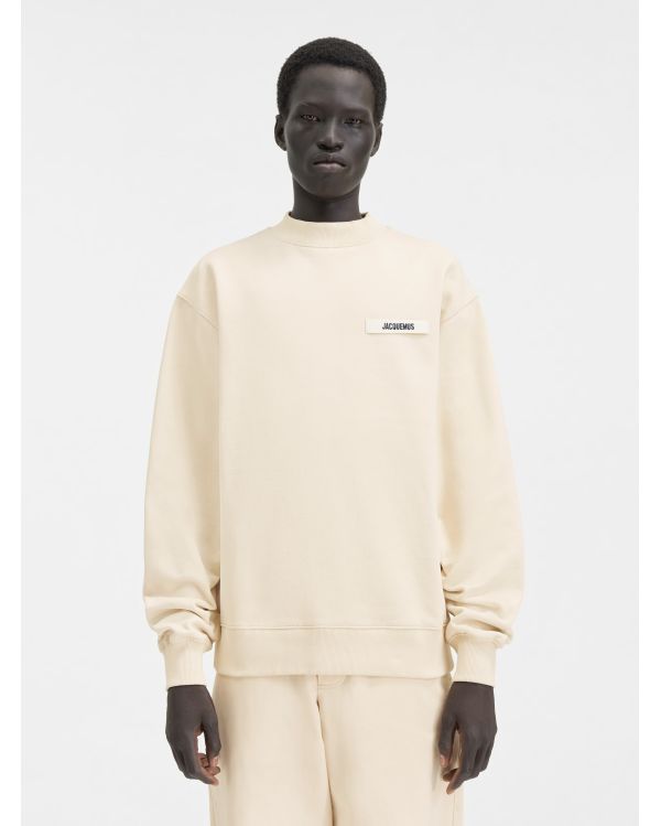 THE BEIGE GROS GRAIN SWEATSHIRT