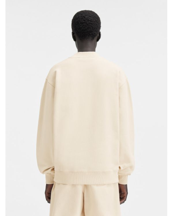 THE BEIGE GROS GRAIN SWEATSHIRT