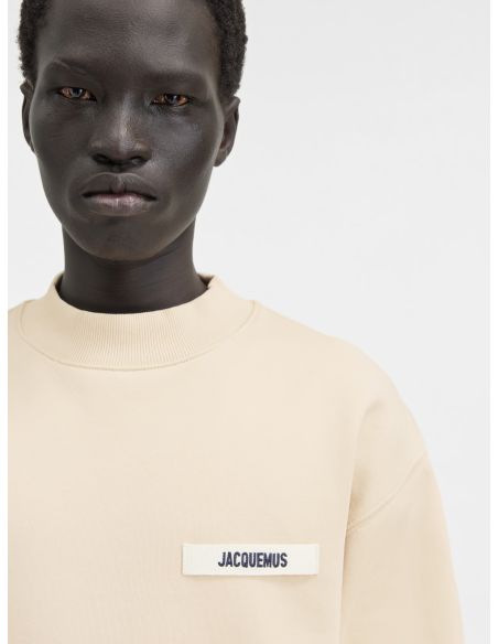 THE BEIGE GROS GRAIN SWEATSHIRT