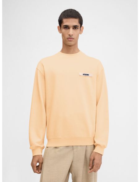 THE LIGHT BEIGE GROS GRAIN SWEATSHIRT