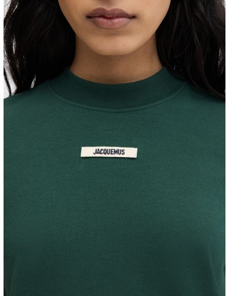 THE DARK GREEN GROS GRAIN TSHIRT