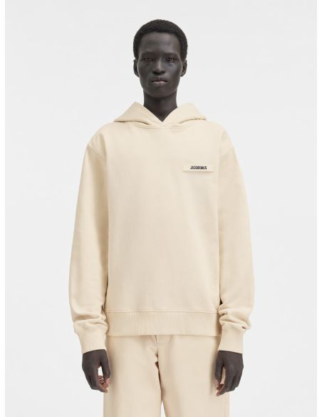 LE HOODIE GROS GRAIN BEIGE