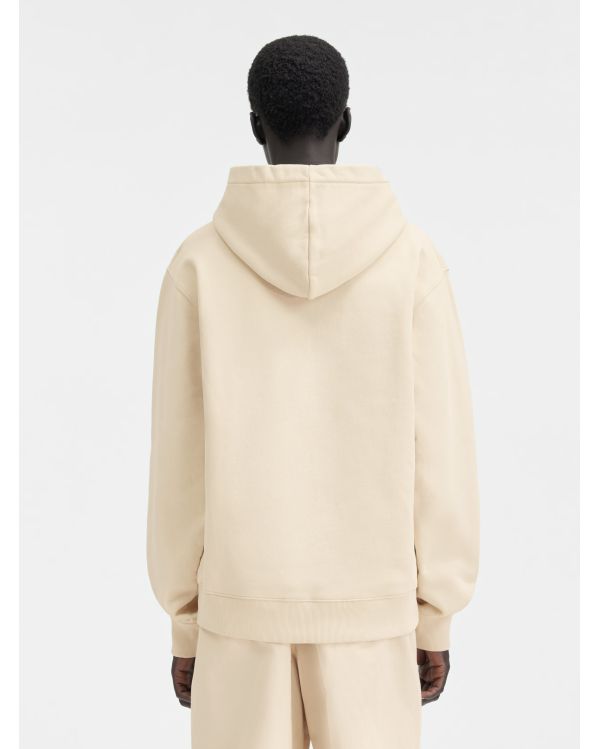 THE BEIGE GROS GRAIN HOODIE