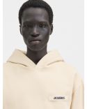 LE HOODIE GROS GRAIN BEIGE