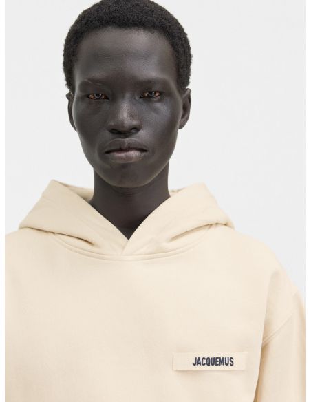 LE HOODIE GROS GRAIN BEIGE