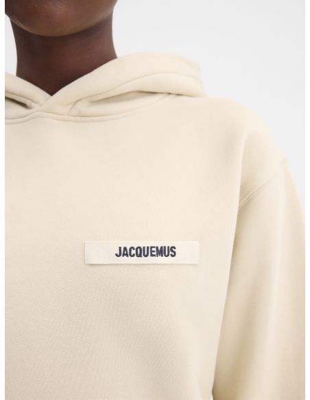THE BEIGE GROS GRAIN HOODIE