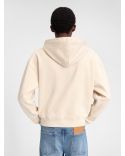 LA CASA BEIGE GROS GRAIN HOODIE