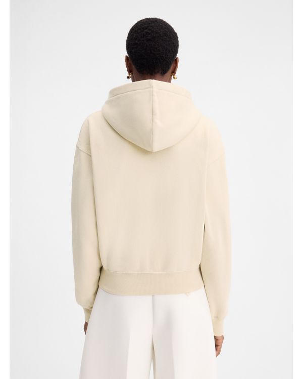 LE HOODIE GROS GRAIN LA CASA BEIGE