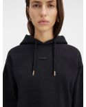 LE HOODIE GROS GRAIN BLACK