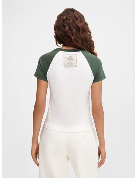 LE MINI TSHIRT BASEBALL MULTI-GREEN