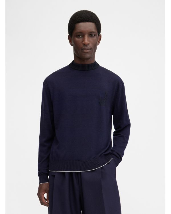LA MAILLE TRICOT NAVY