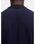 NAVY KNITTED KNIT