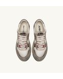 SNEAKERS MEDALIST SUPER VINTAGE LOW MAN BLANC DORE NOIR