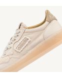 MEDALIST LOW MAN SNEAKERS IN IVORY CANVAS