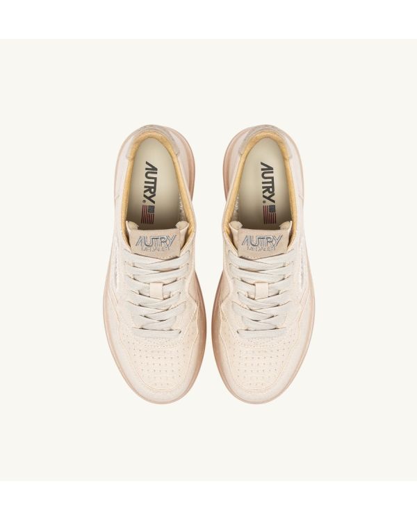 SNEAKERS MEDALIST LOW MAN EN TOILE IVOIRE