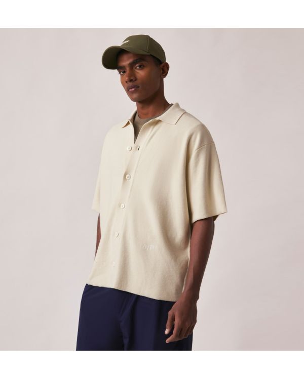 CHEMISE TRICOT BOWLING UNISEX CREAM 2