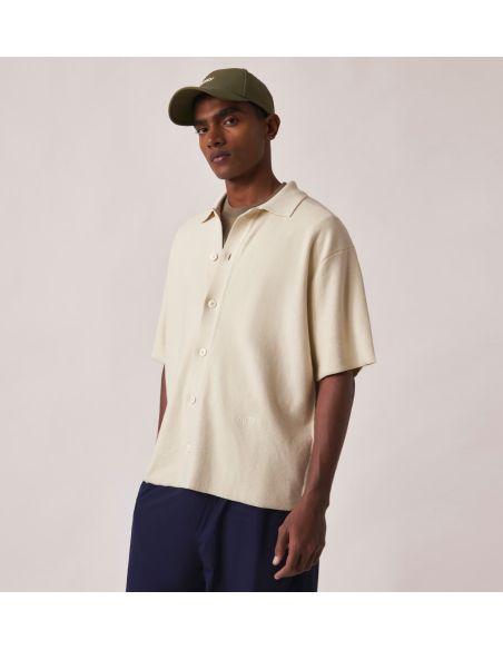CHEMISE TRICOT BOWLING UNISEX CREAM